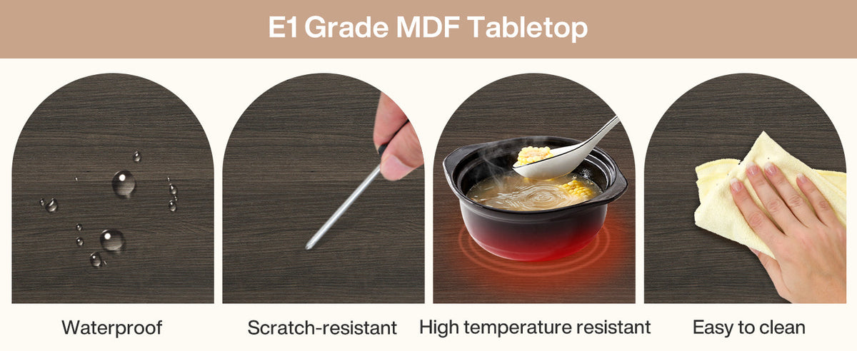 31.7” Round Coffee Table with Storage