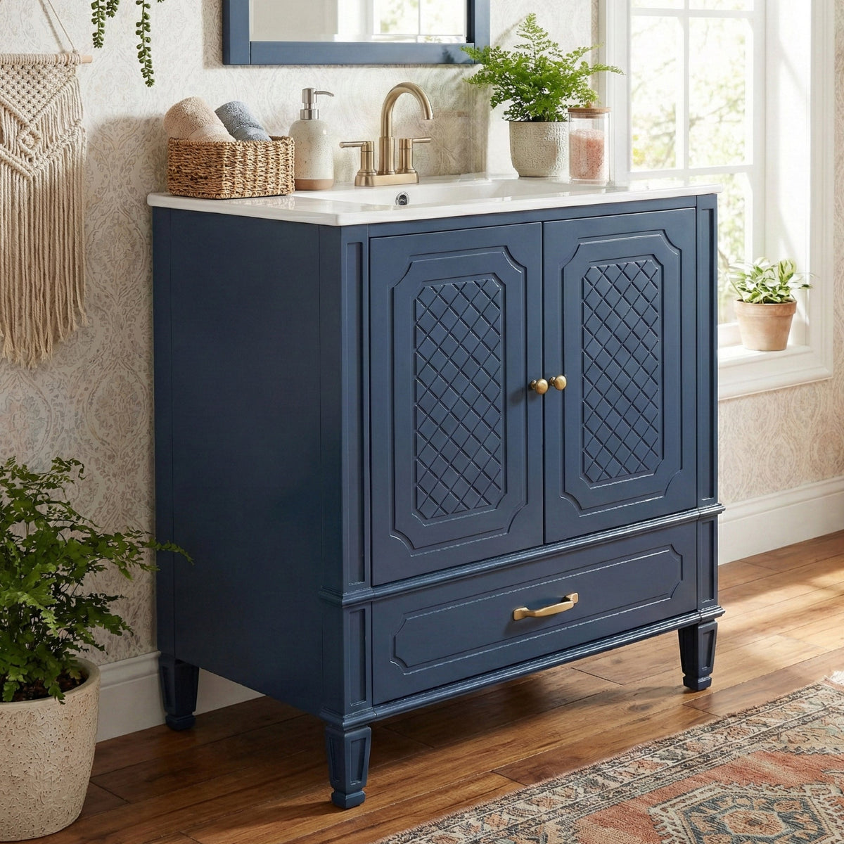 30" Bathroom Vanity with Sink