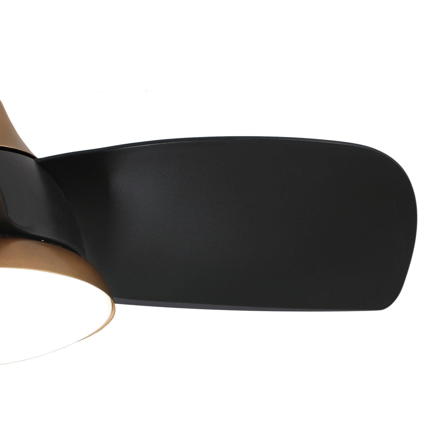 28" Modern DC Motor Downrod Mount Reversible Ceiling Fan with LED Lighting and Remote Control