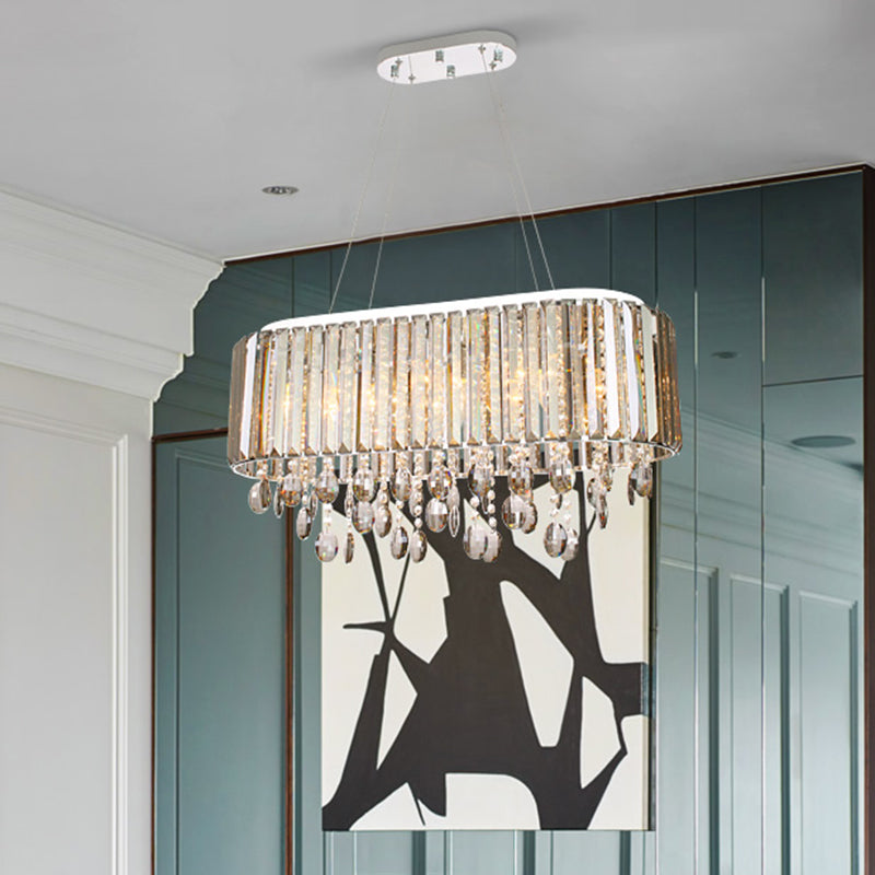 Crystal Radiance: A Touch of Modern Elegance for Your Living Room