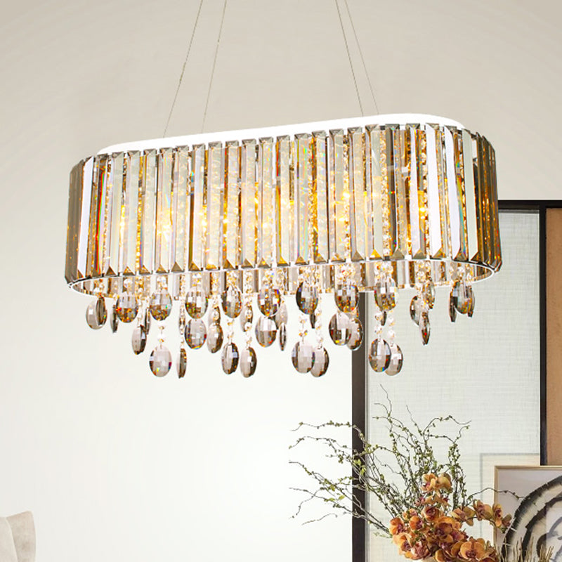 Crystal Radiance: A Touch of Modern Elegance for Your Living Room