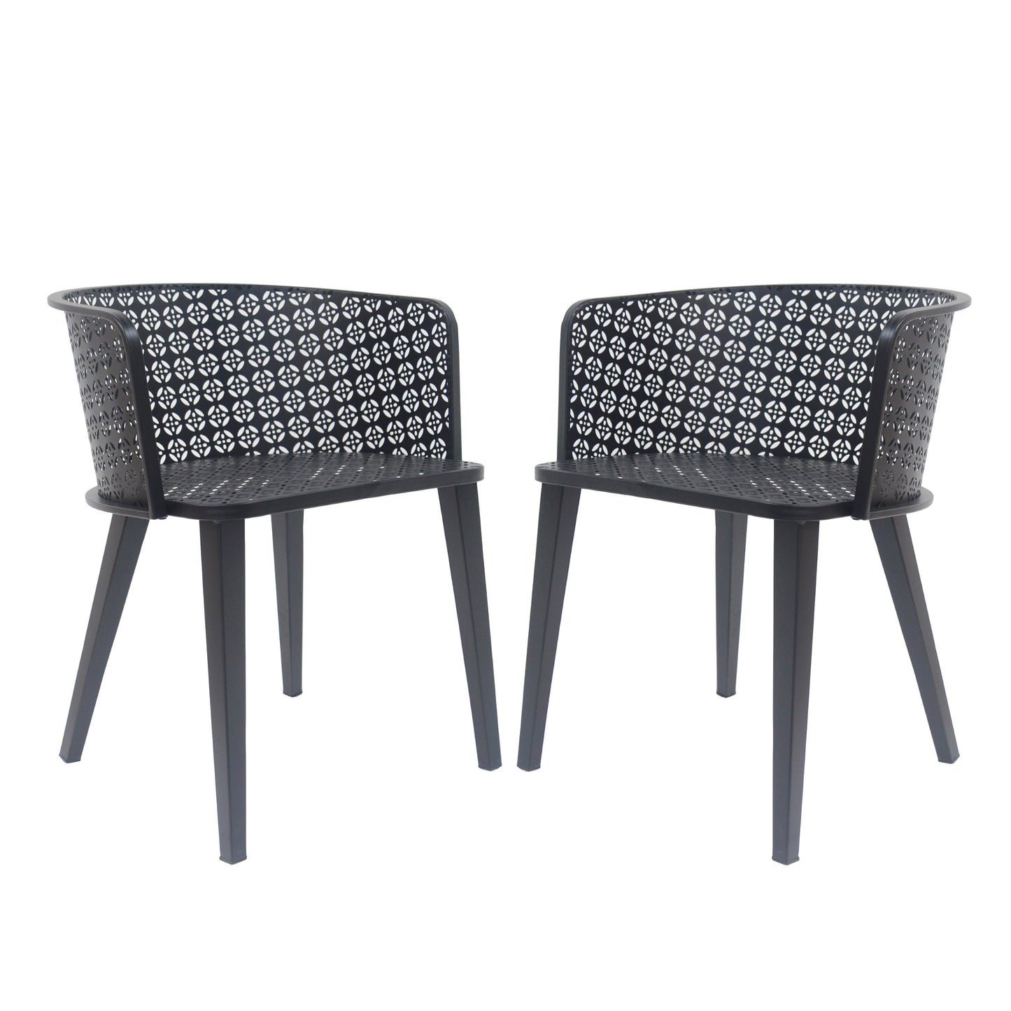 Milan Outdoor Dining Chair (Set of 2)
