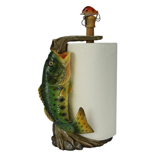Paper Towel Holder-Largemouth Bass