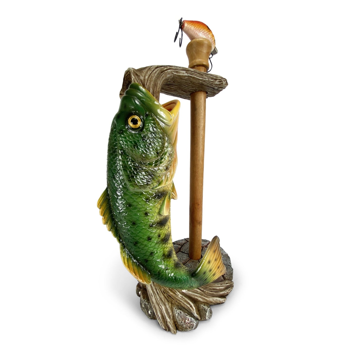 Paper Towel Holder-Largemouth Bass