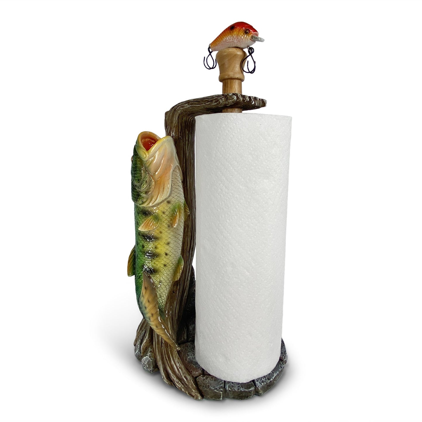 Paper Towel Holder-Largemouth Bass
