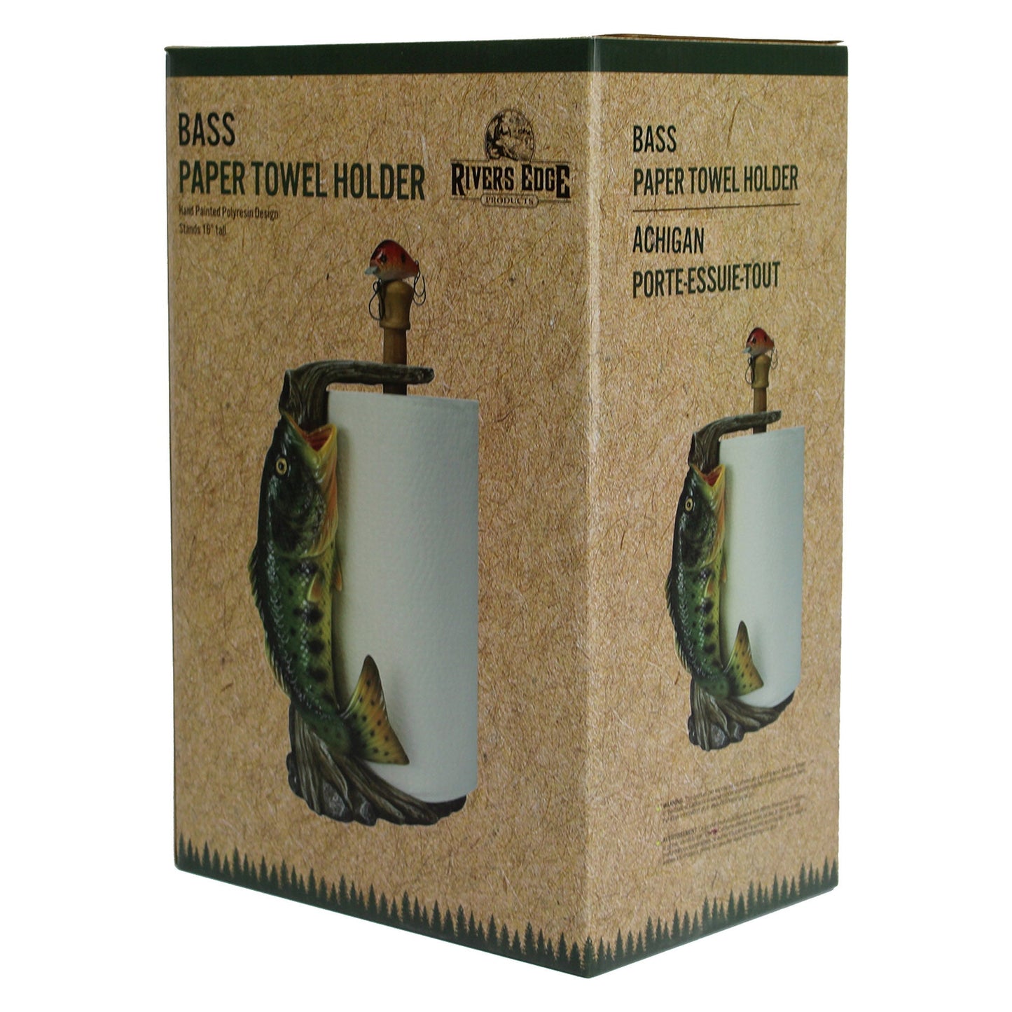 Paper Towel Holder-Largemouth Bass