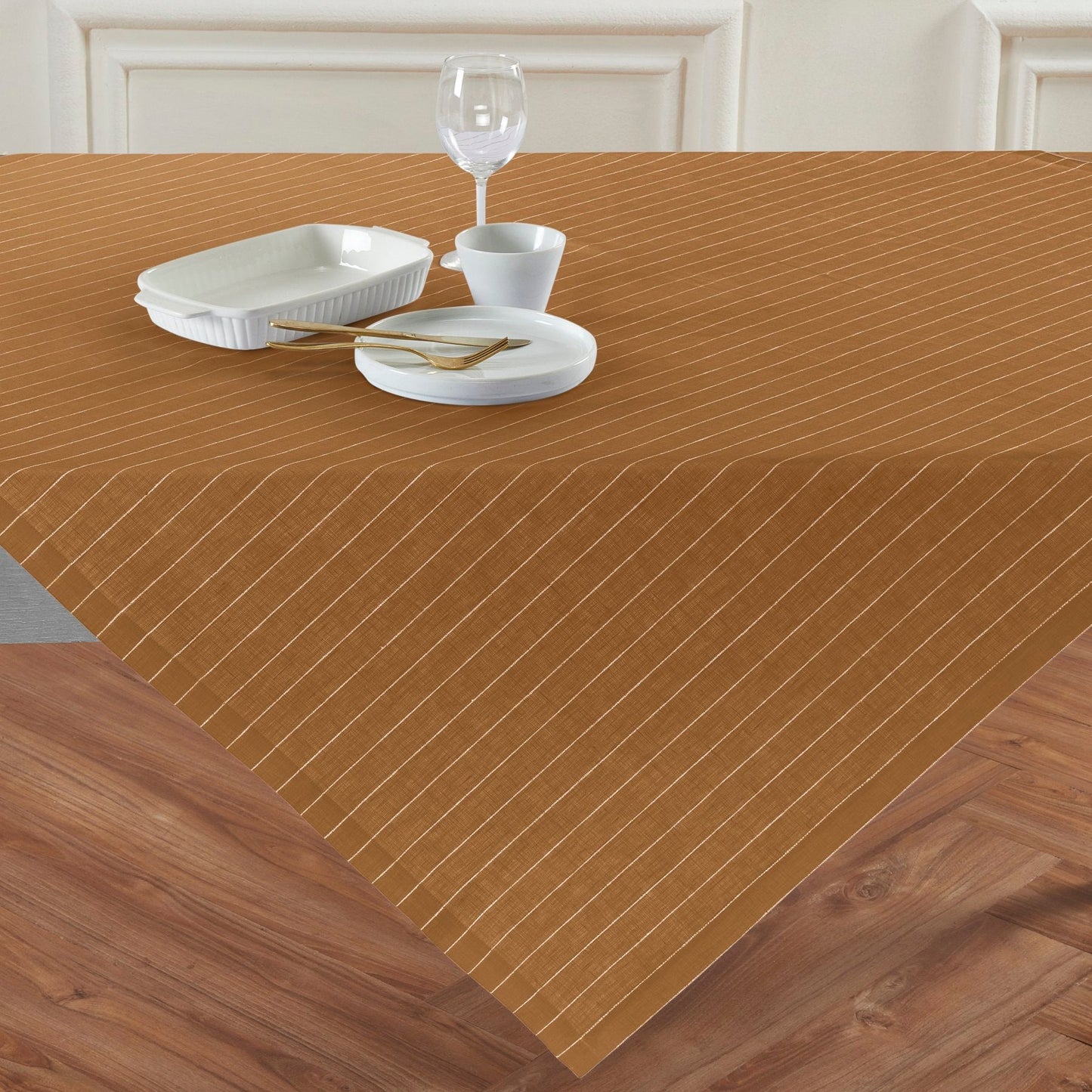 Pinstripe Table Throw