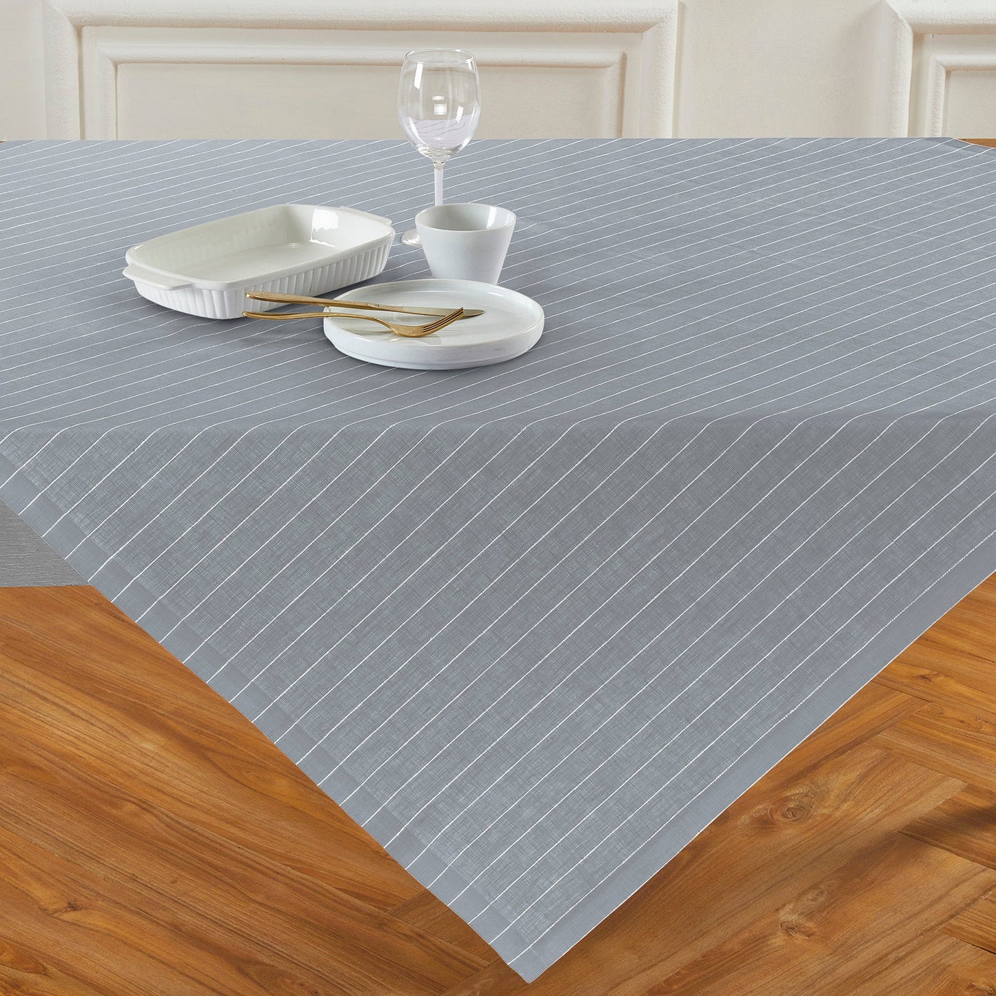 Pinstripe Table Throw