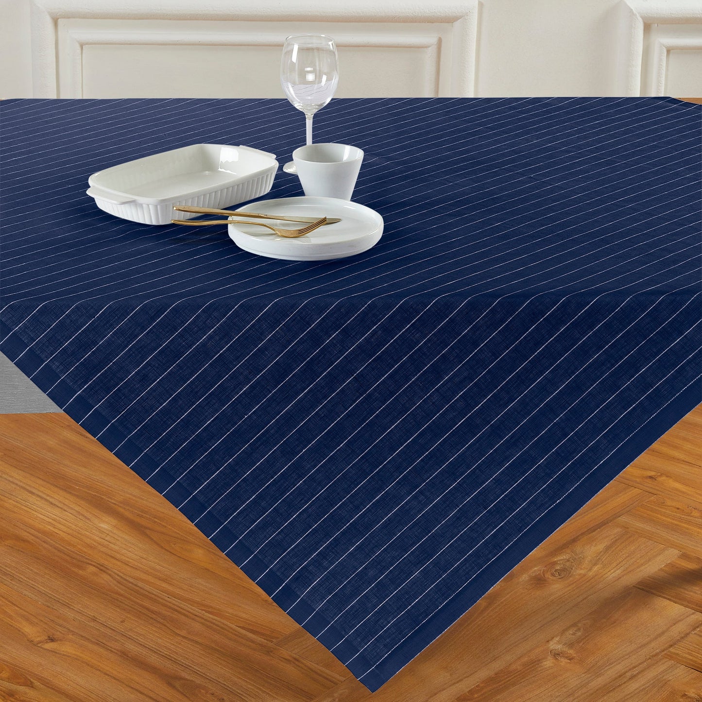 Pinstripe Table Throw