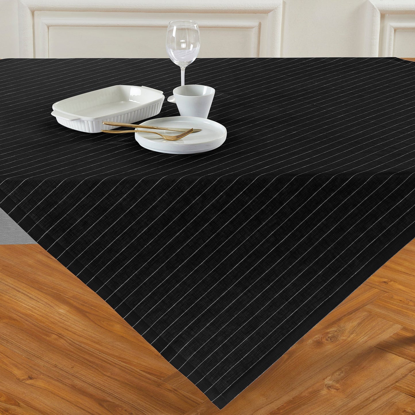 Pinstripe Table Throw