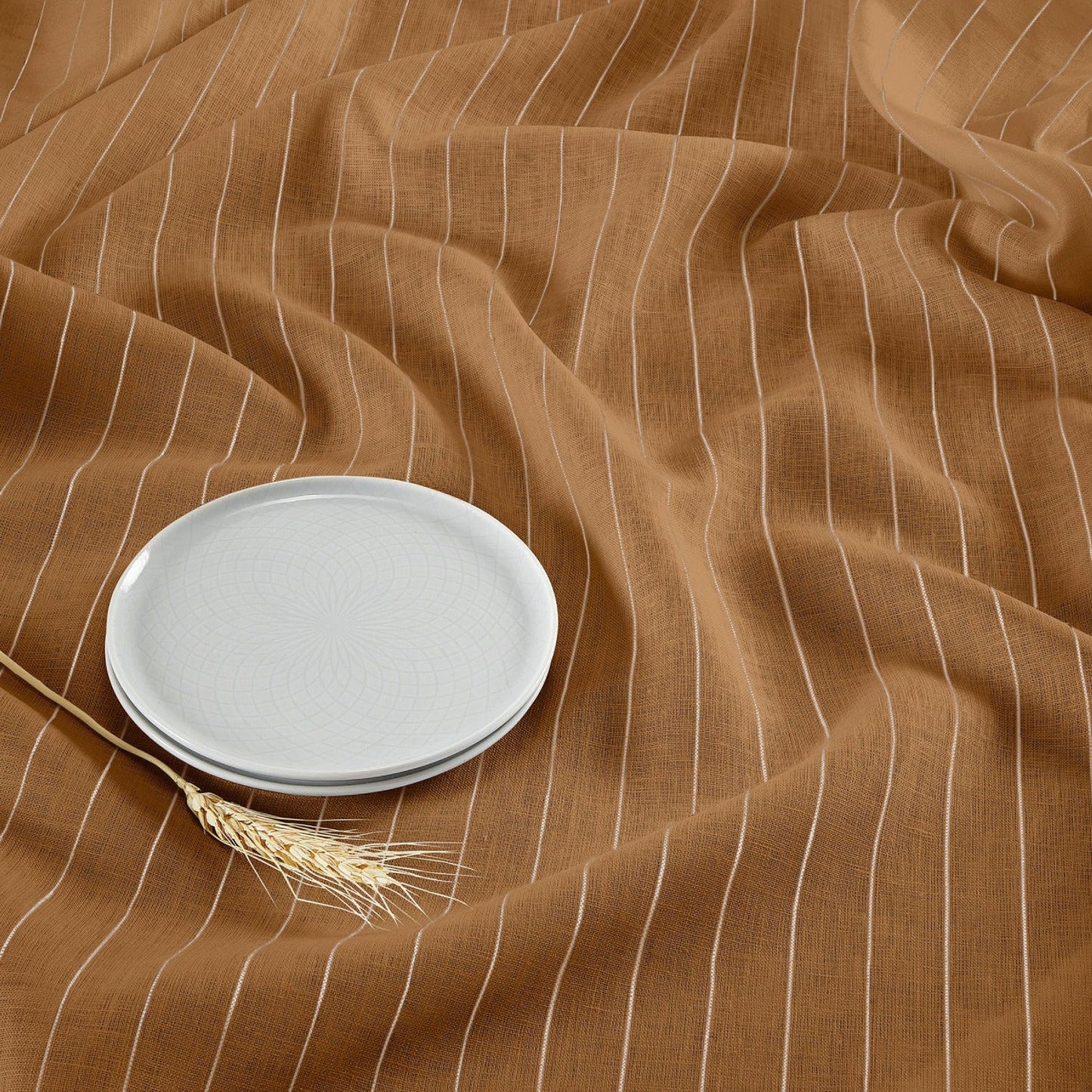 Pinstripe Table Throw