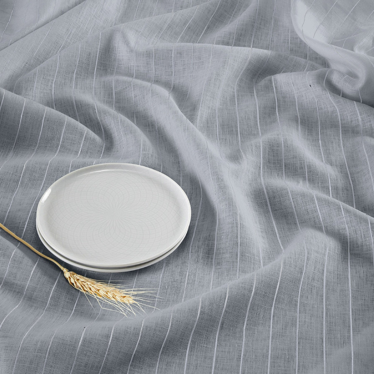 Pinstripe Table Throw