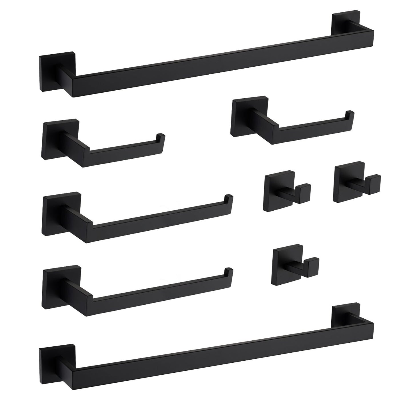 9-Piece Bathroom Hardware Set