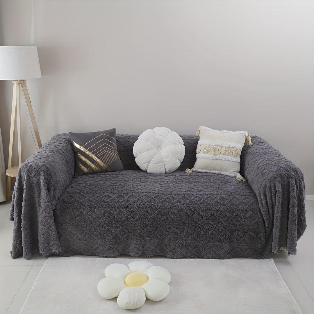 Extra Large Slipcovers for Couches - Stylish Geometric Pattern