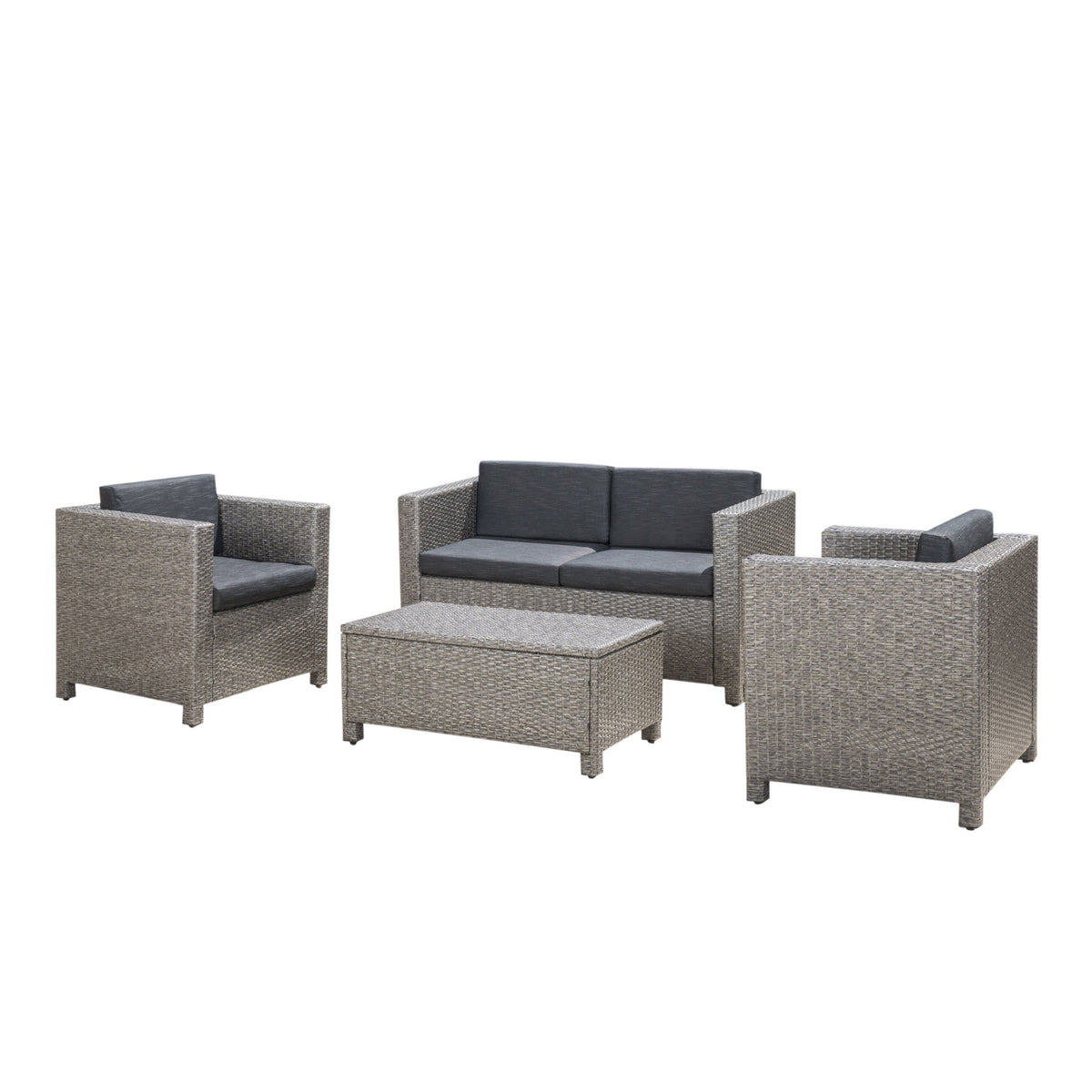 Puerta 4-Piece Outdoor Wicker Sofa Set