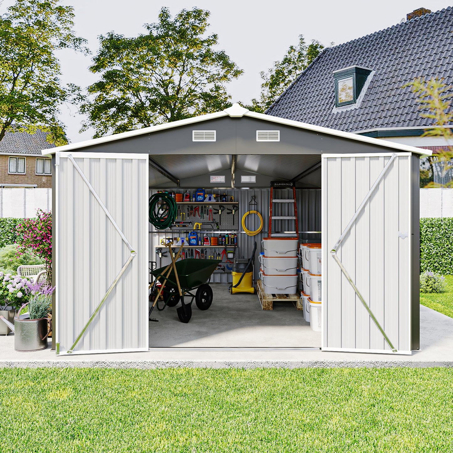 Campcraft Outdoor Storage Shed 10×14 FT