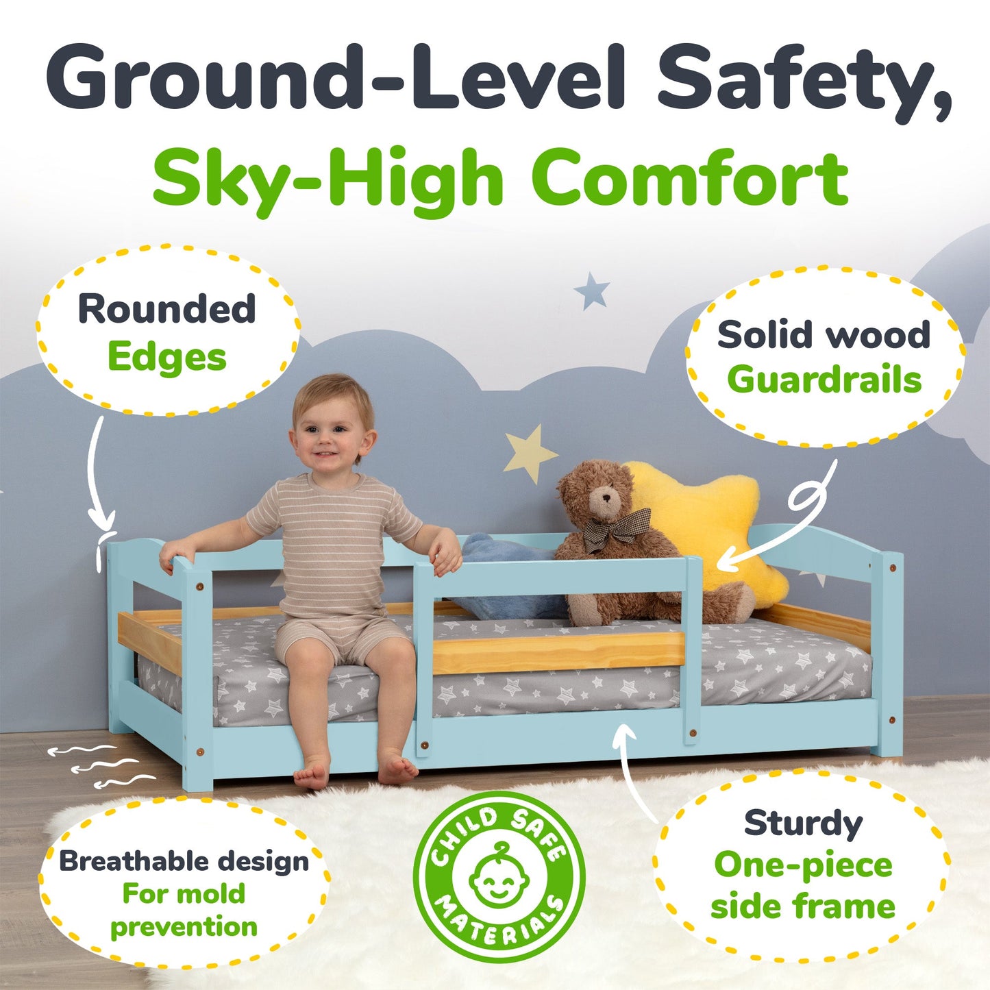 Floor Bed - Crib Size