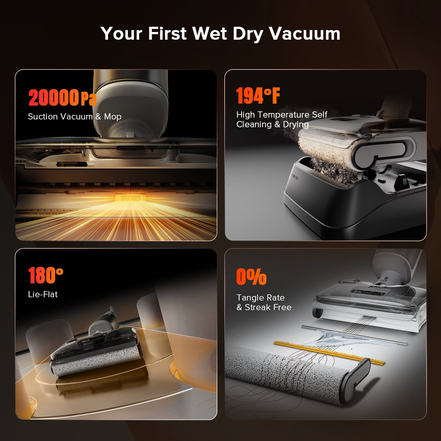 Roborock F25 GT Wet and Dry Vacuum Cleaner (Customized Version of the F25 RT)