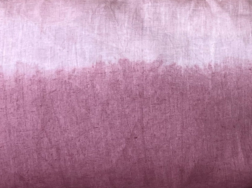 Linen Lumbar Ombre Throw Pillow