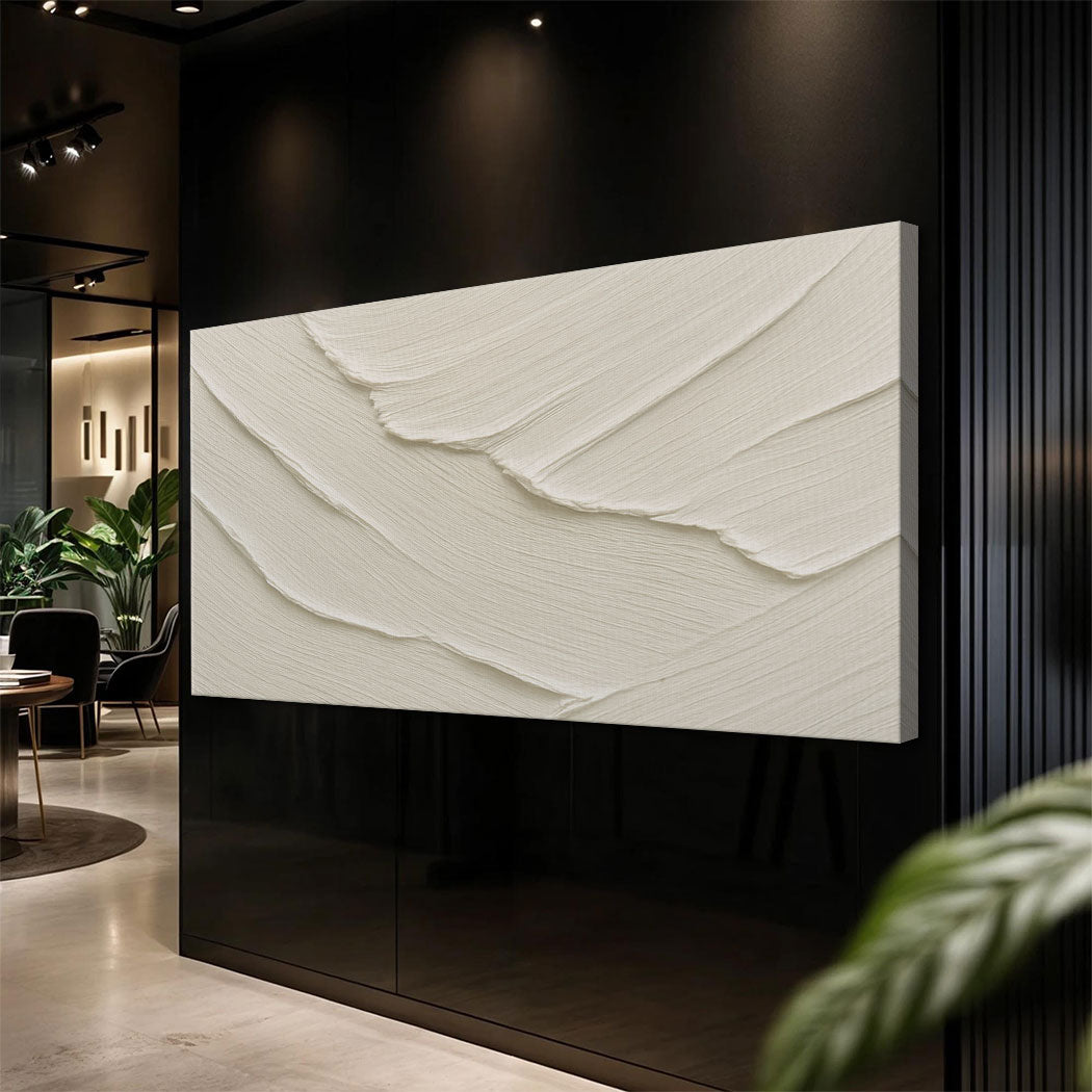 Abstract Minimalist Wave Wall Art II