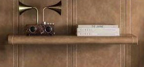 Bookshelf | Wall Mounted Modern Floating Shelf Unit