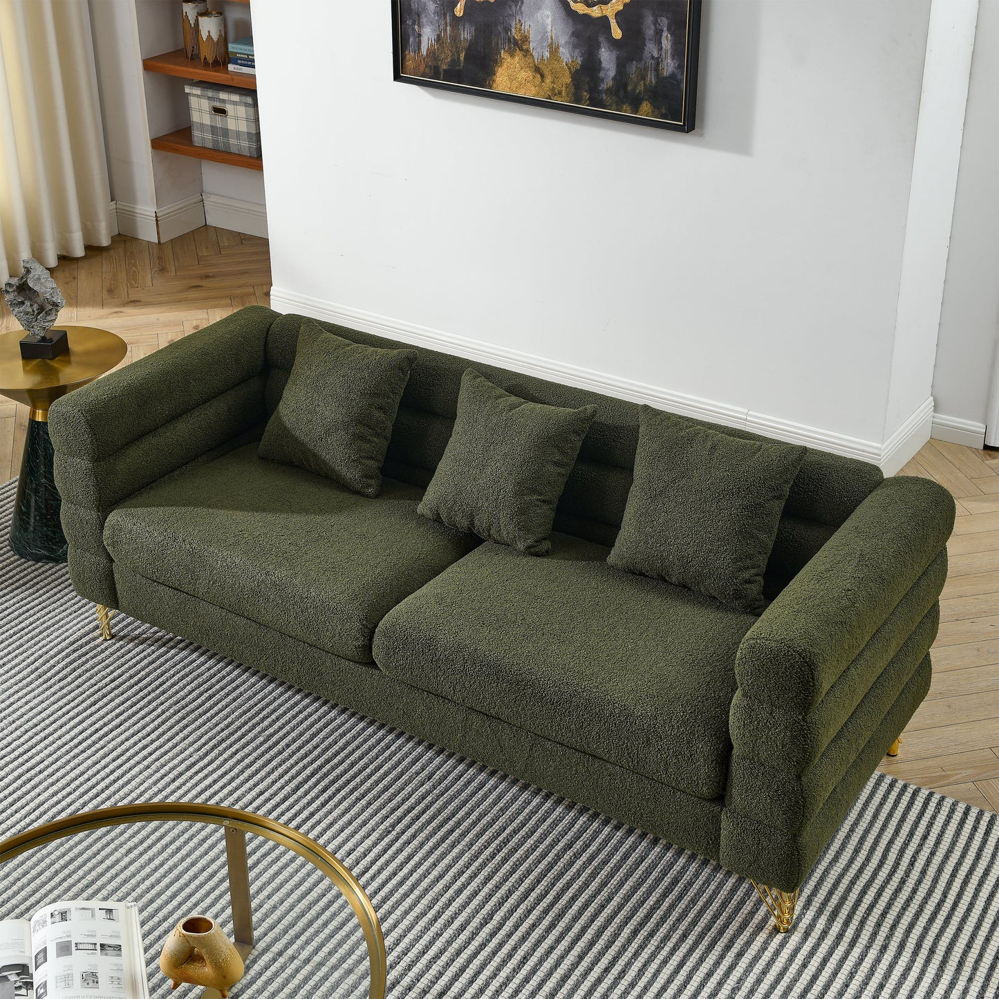 Green Teddy Sofa
