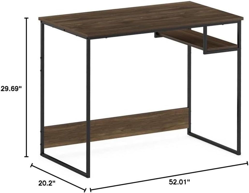 Moretti Lifestyle 35 Inch Study Desk Columbia Walnut