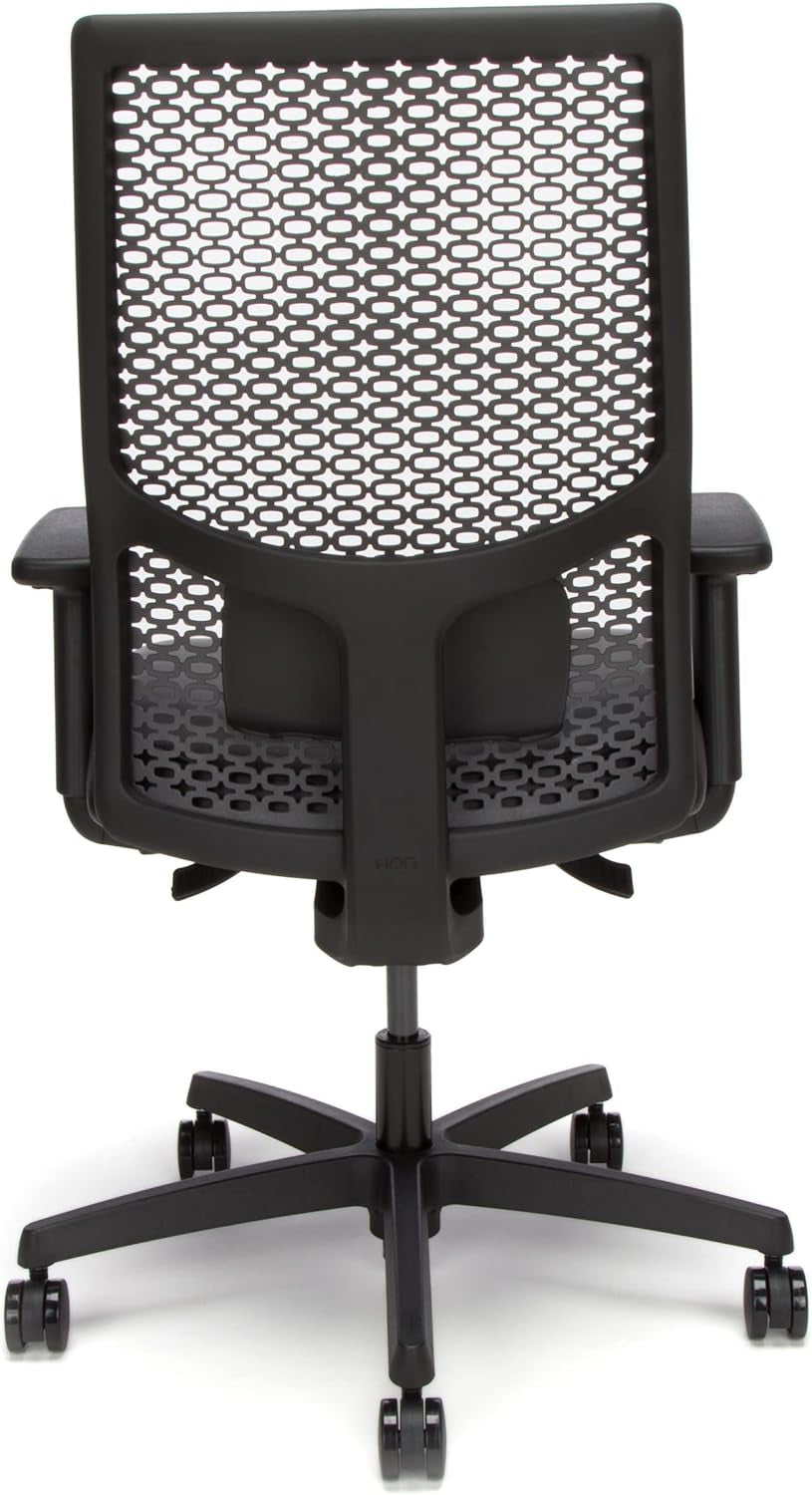 Ignition Two Point Zero Ergonomic Office Chair Adjustable Lumbar Support Black