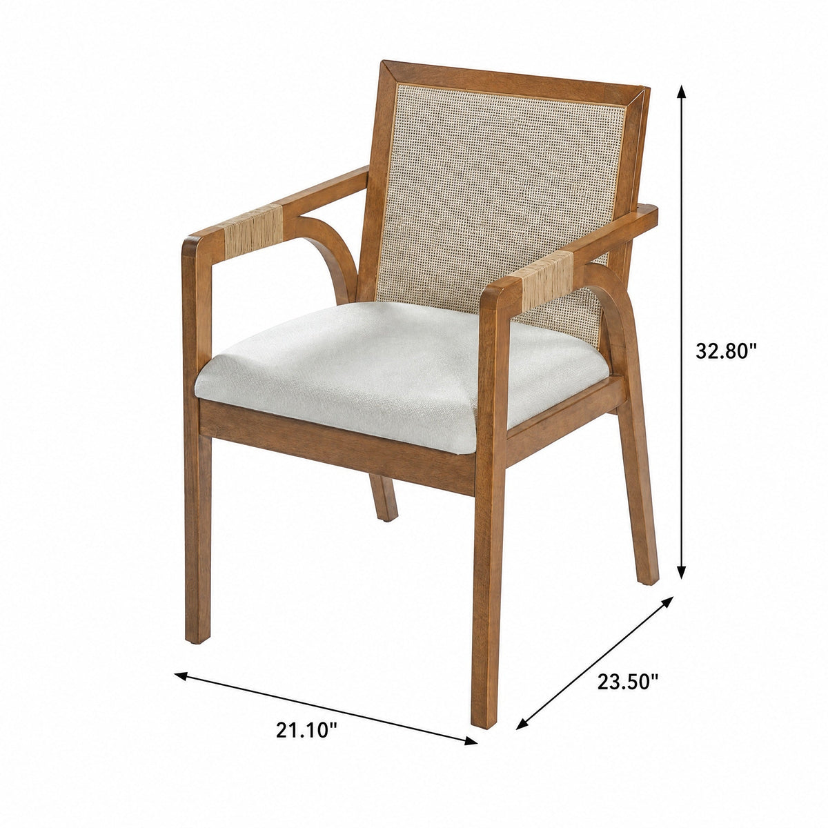 Dining Arm Chairs Set of 2