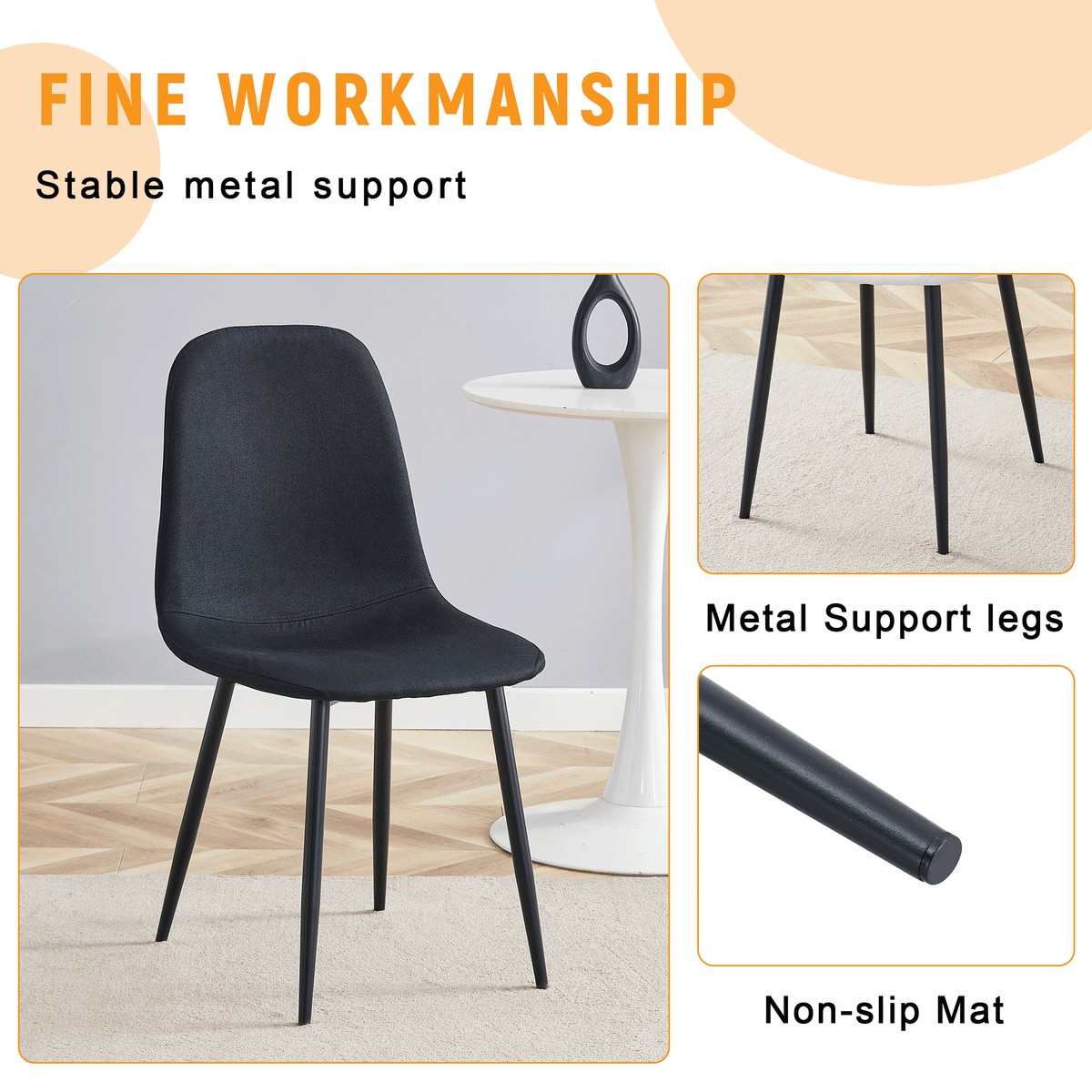 Luxury Simple Chair - Set of 4
