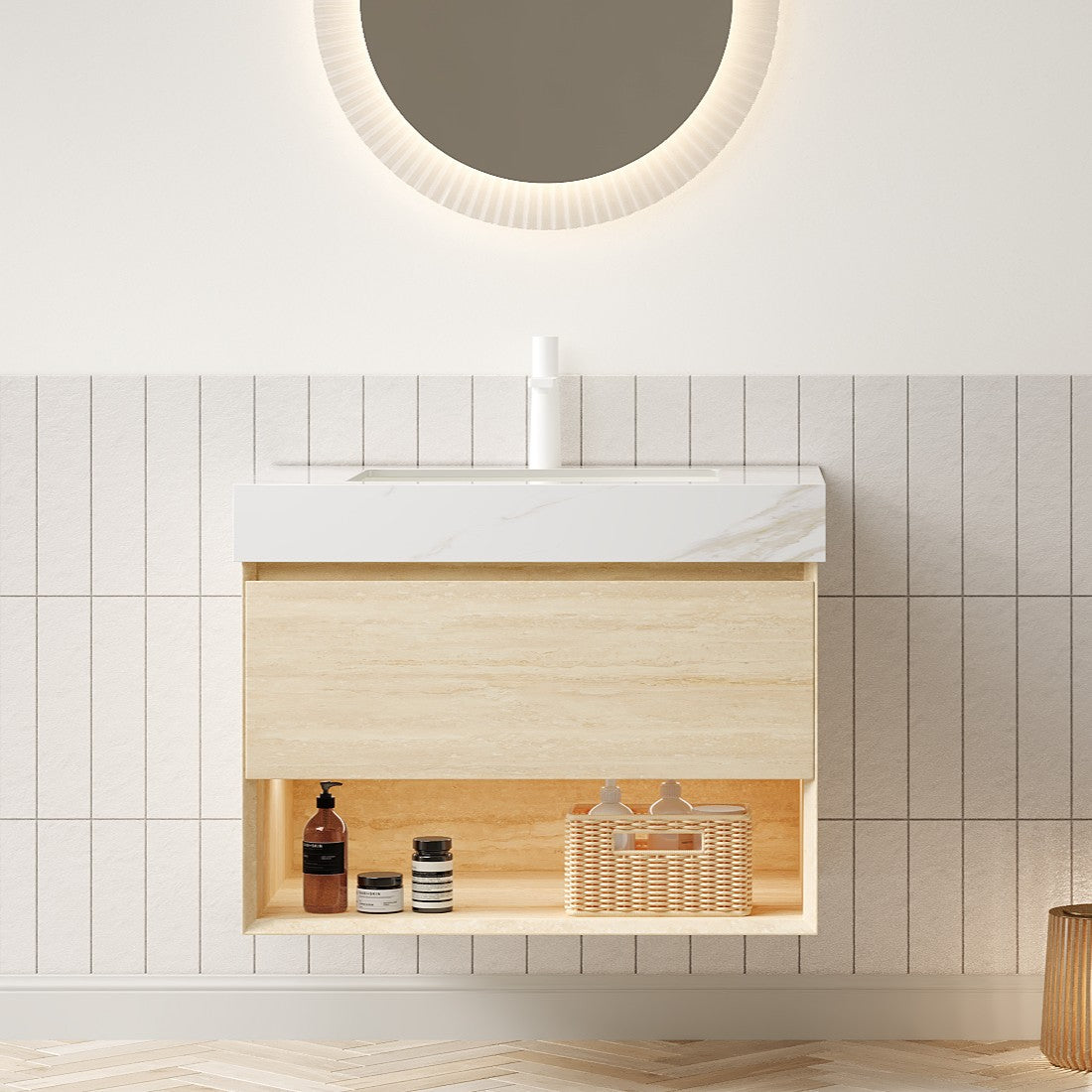 Frigga 30" Bathroom Vanity and Sink
