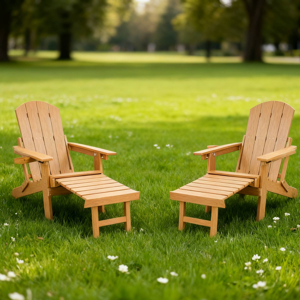 2-Piece All-Season Outdoor Lounge Chairs