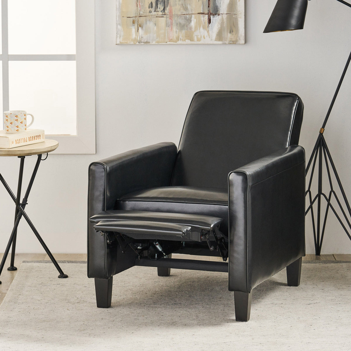 27.5" Push Back Recliner Chair