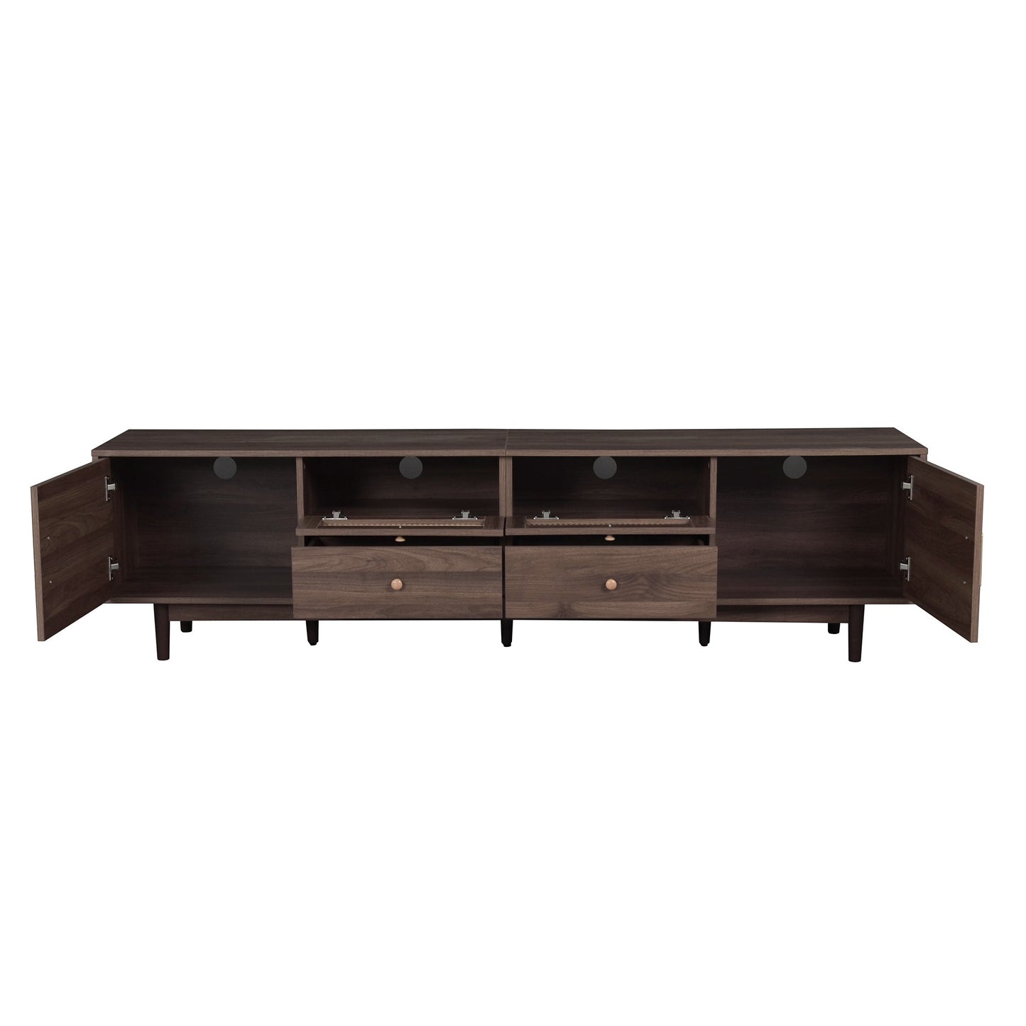 76" TV Stand with Drawers for Modern Living