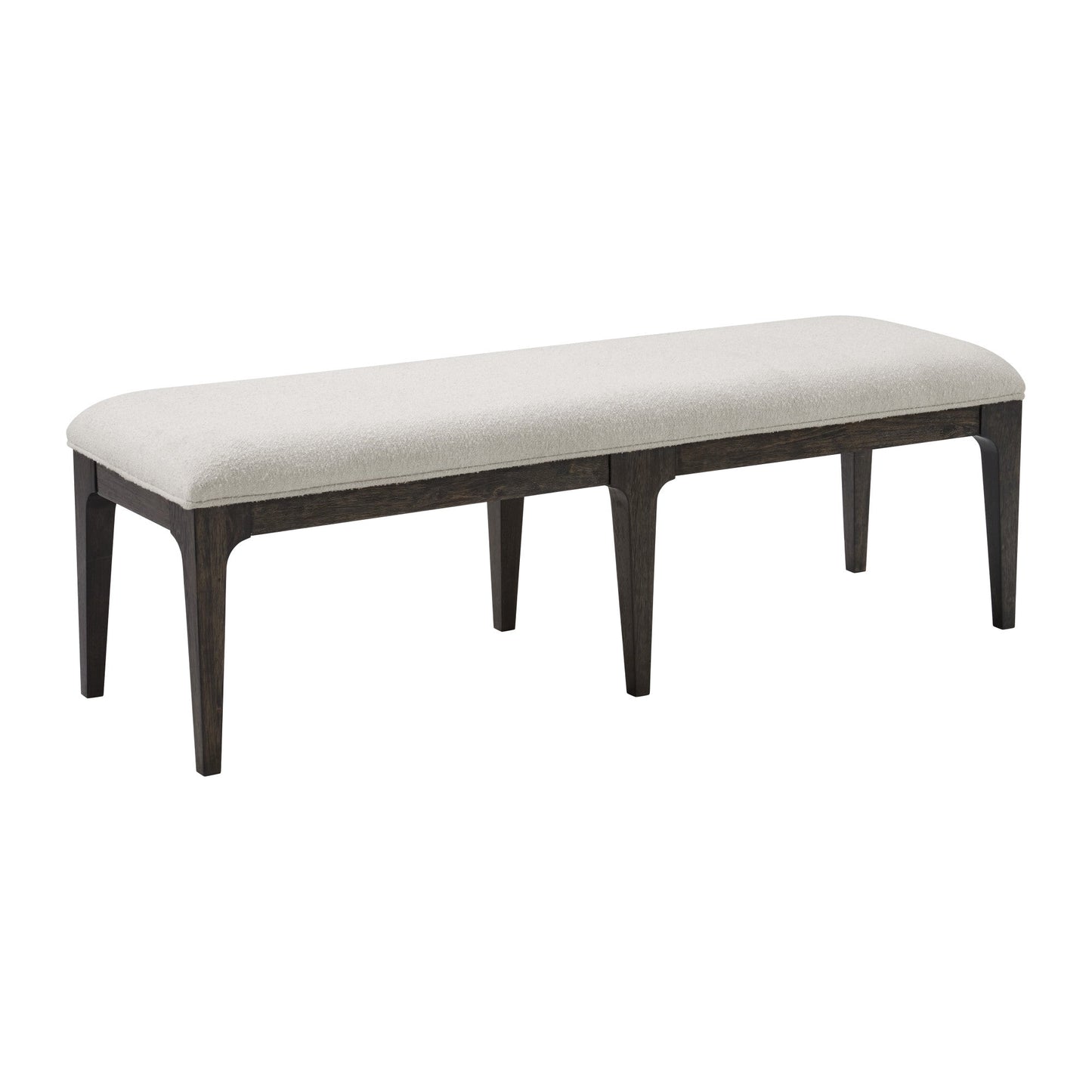 Brown Upholstered Bench