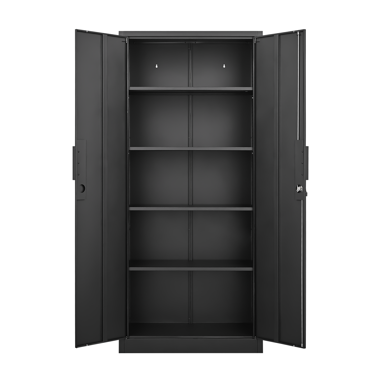 70-Inch 2-Door File Cabinet with Lock, 4 Adjustable Shelves