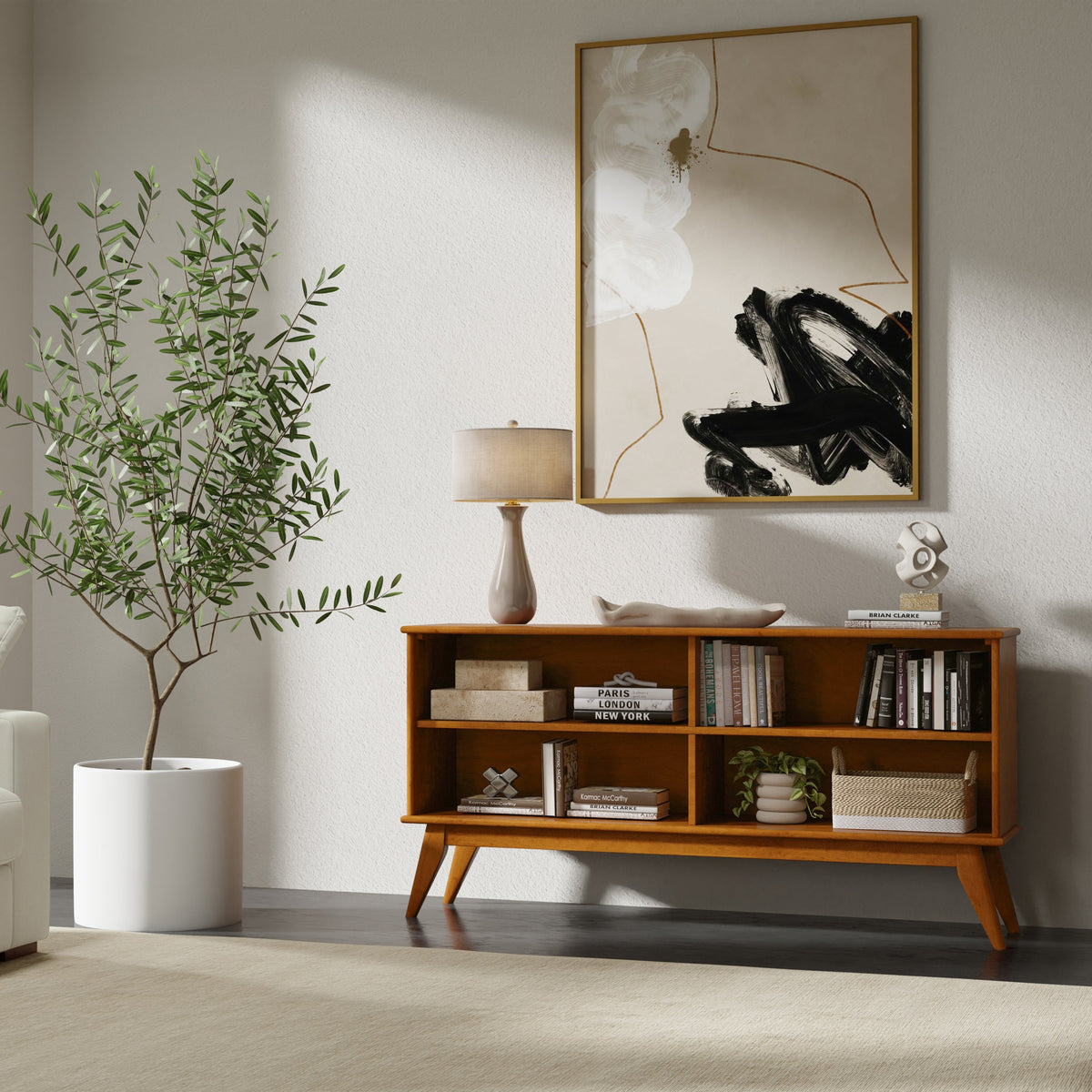 Draper Low Bookcase