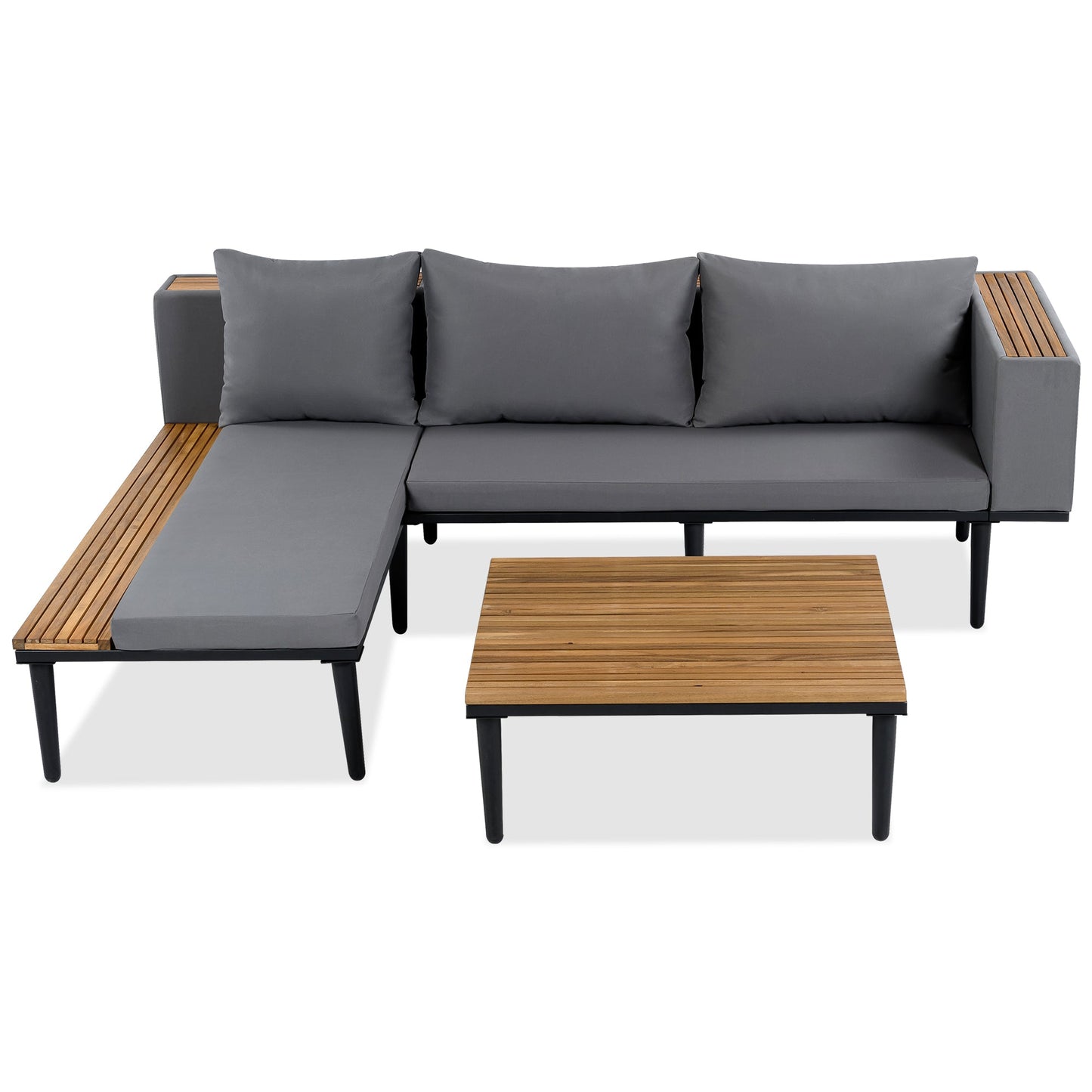 Luxury Patio Furniture Set with Removable Cushions