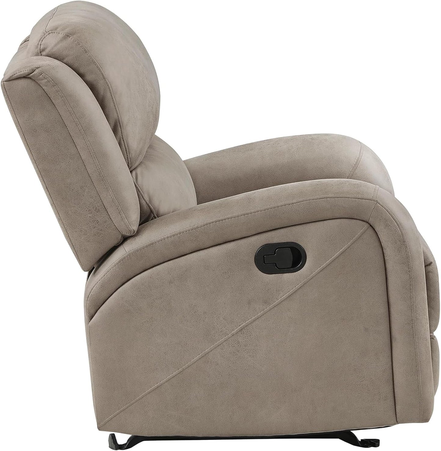84.5 Inch Brown Recliner Couch Living Sofa Home Theater