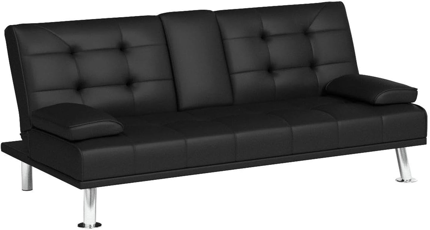 Futon Sofa Bed Modern Folding Futon Set Convertible Recliner Lounge