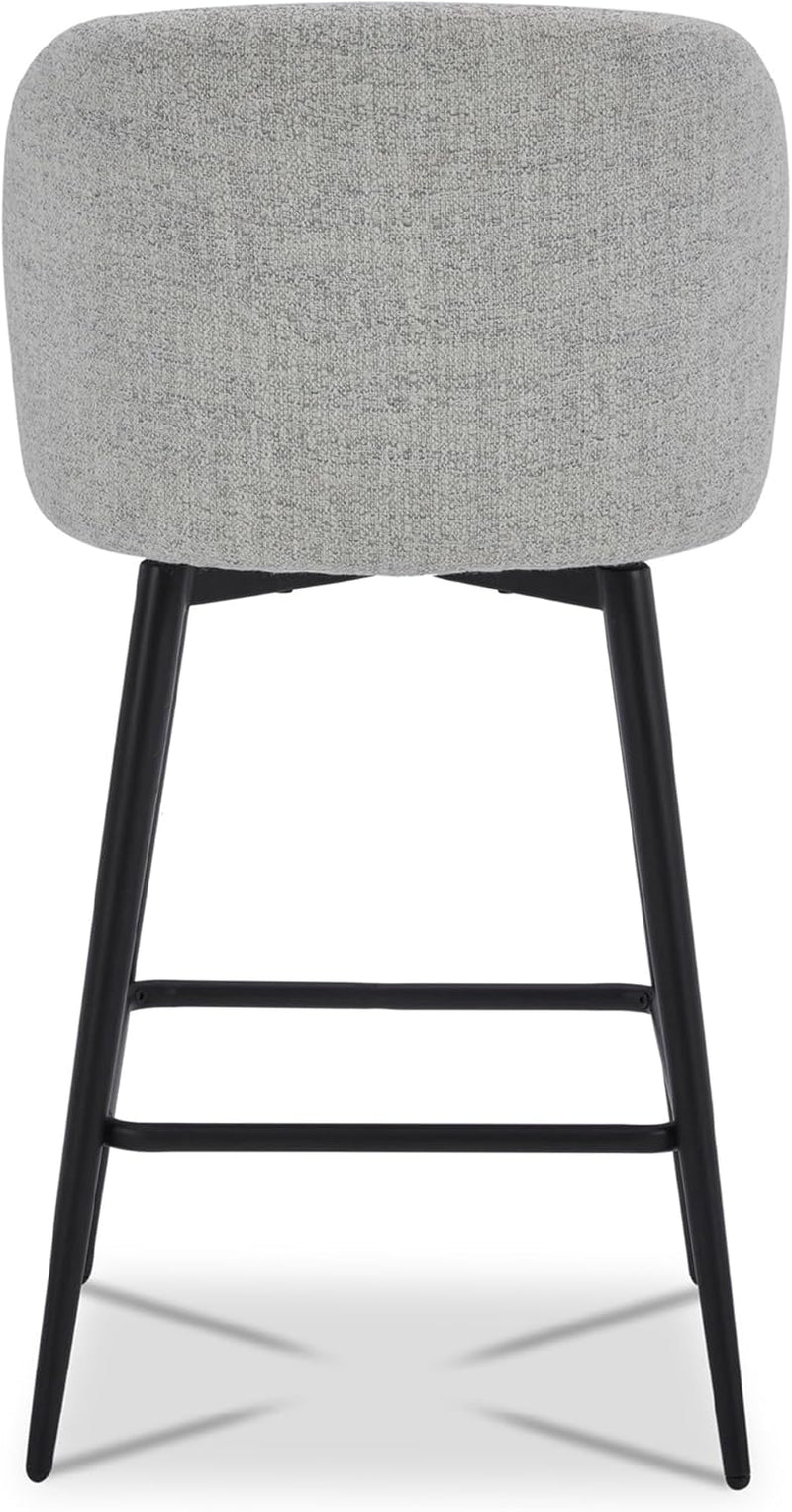 Counter Height Bar Stools Set of 3 26 Inch Seats 360 Swivel