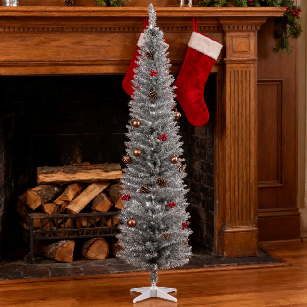 Pencil Christmas Tree with 499 Realistic Branch Tips