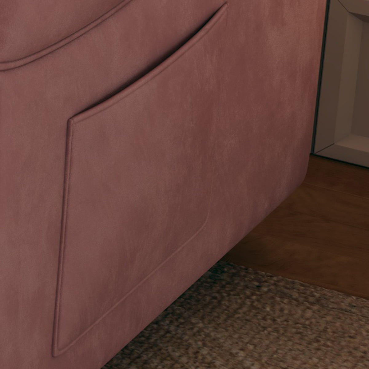 54-Inch Velvet Sofa