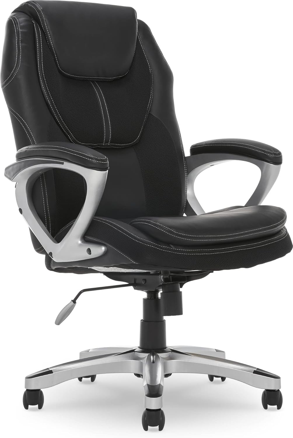 Amplify Executive Office Chair Black With Lumbar Support