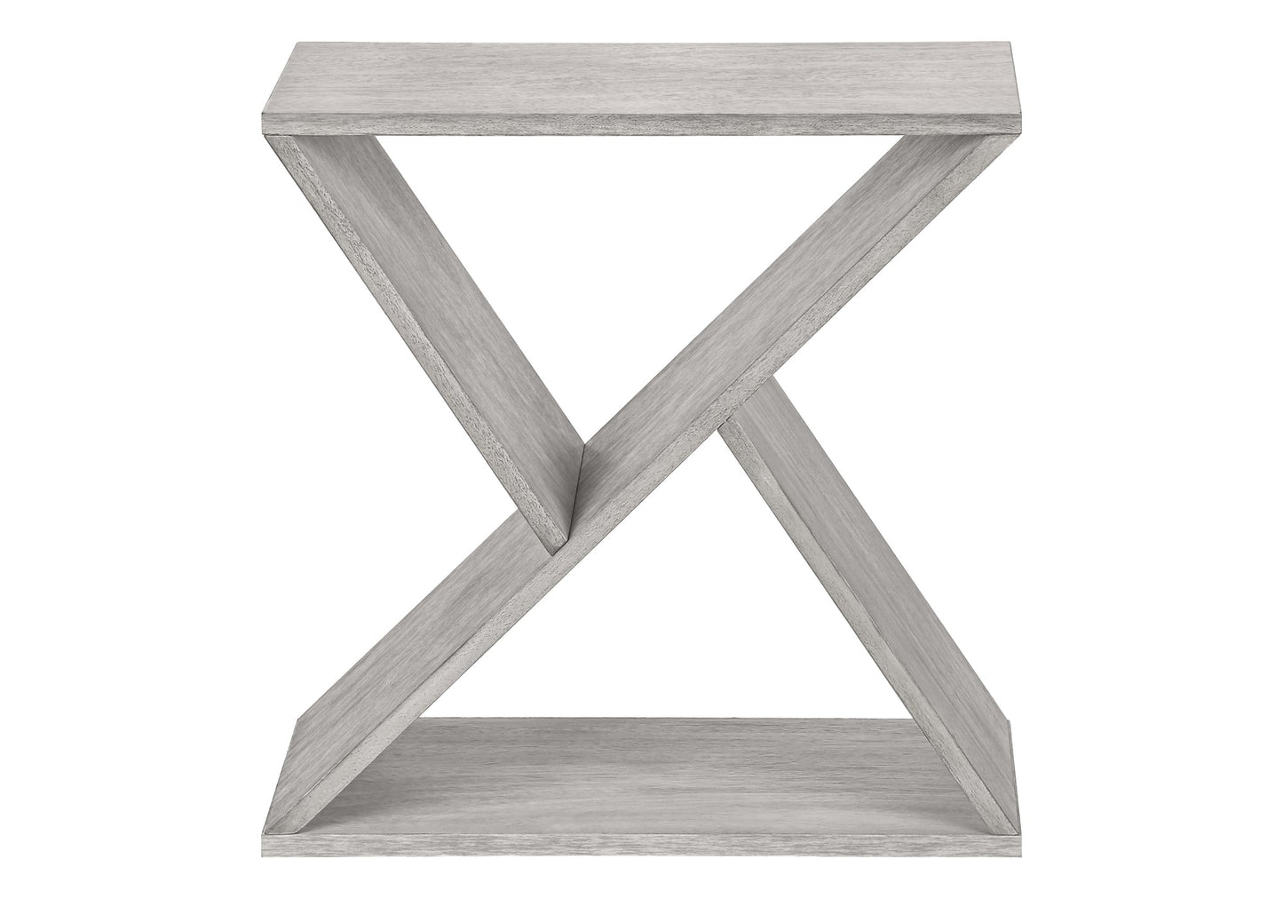 Accent Table - Modern Grey Wash Finish