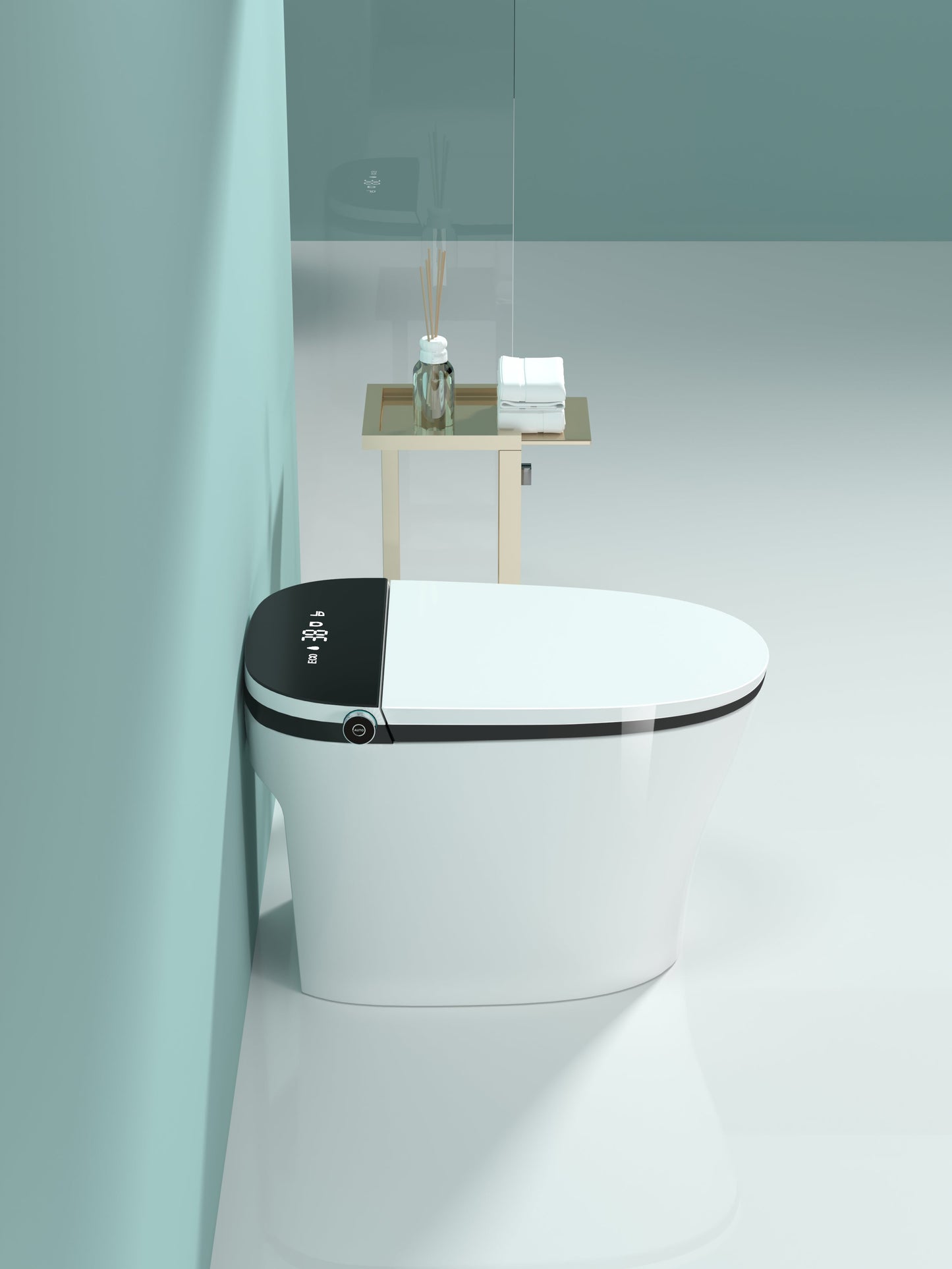 Smart Toilet with Bidet Built-in