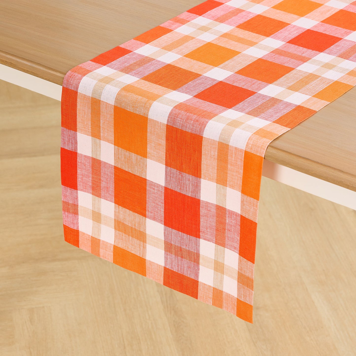 Fall Buffalo Check Table Runner