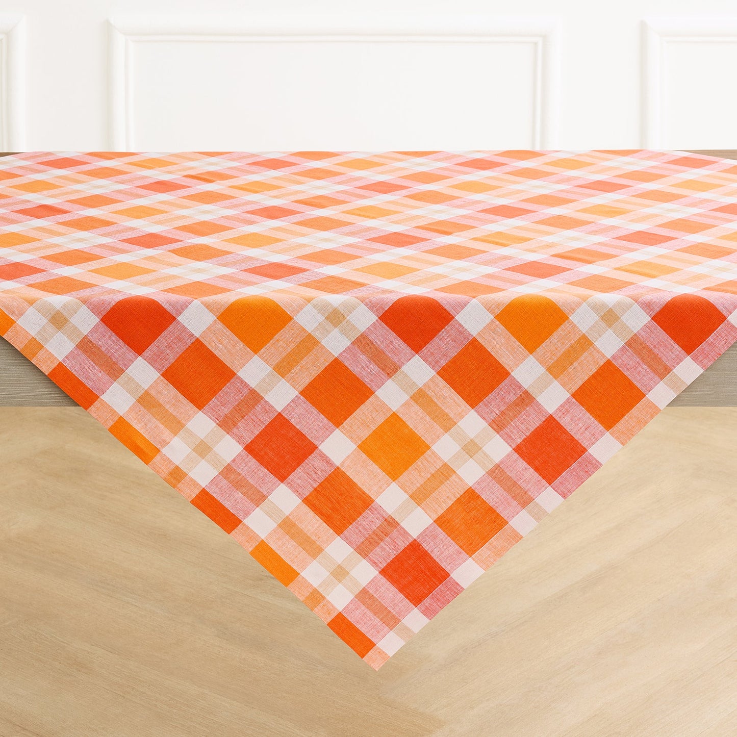 Fall Buffalo Check Table Throw