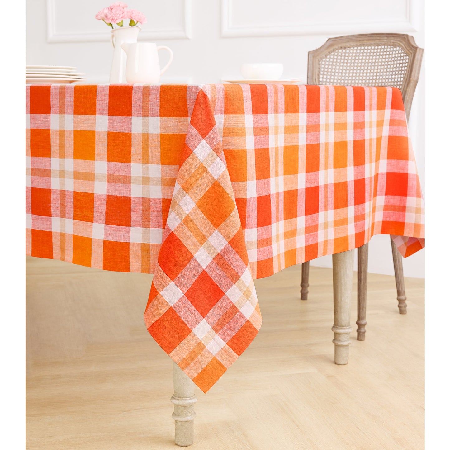 Fall Buffalo Check Tablecloth