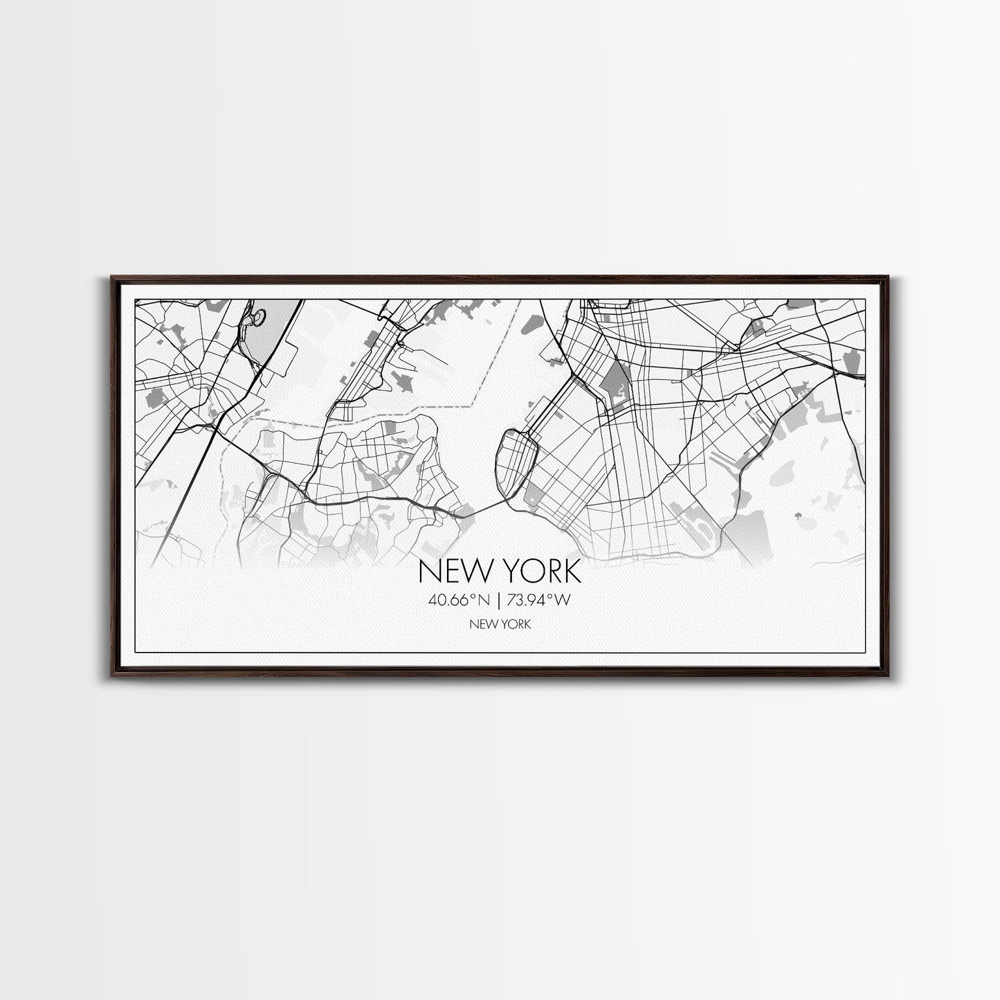 New York City Map, New York Art, Map Art, Minimalist Wall Art, Wall Art, Canvas Art, Bar Cart Wall Art, Teen Room Décor, Best Gifts For Her